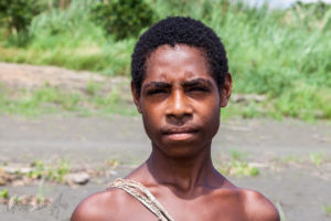 Young Papuan man, Sepik River, PNG