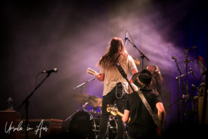 Lukas Nelson and POTR on stage, Bluesfest Byron Bay AU