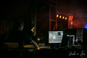 Sound Mixing at Bluesfest Byron Bay