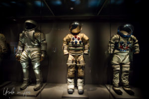 Apollo EVA Extra Vehicular Activity Suits, Kennedy Space Center, FL USA