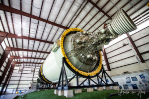 Saturn V Moon Rocket, NASA Houston TX