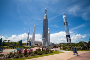 The Rocket Garden, Kennedy Space Center, FL USA