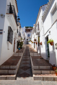 Mijas Pueblo Street, Spain