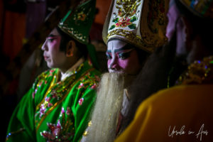 Chinese Opera Actors, Chao Zhou Shi Kong Shrine, Bangkok
