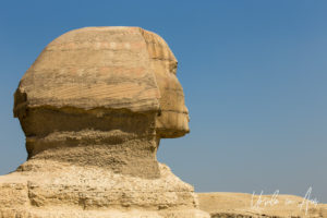 Head of the sphinx, Giza Egypt