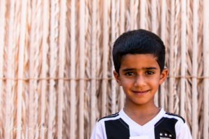 Portrait: Bedouin children, Wahiba Sands, Oman
