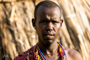 Portrait: Young Arbore man, Omo Valley Ethiopia