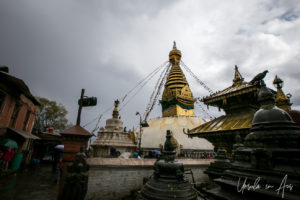 Central Stupa Swayambhunath, Kathmandu Valley Nepal