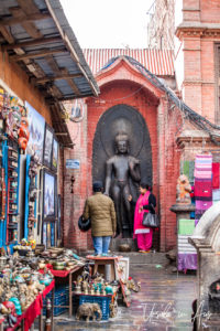 Bodhisattva amid the Sales, Swayambhunath, Kathmandu Valley Nepal