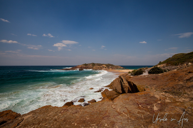 Red Rocks and Emerald Waters, Sandy Creek Loop Track, Bournda National Park Australia