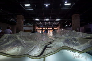 Relief Map of the Valley of the Kings, Luxor Egypt