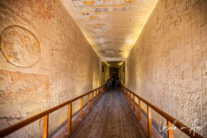 Inside the Tomb of Rameses IV, Valley of the Kings, Luxor Egypt