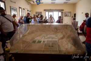 Model of the Mortuary Temple of Hatshepsut, Luxor Egypt