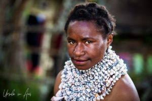 Young Woman in Beads and Shells, Western Highlands, Papua New Guinea