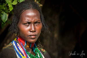 Portrait: Arbore woman, Omo Valley Ethiopia