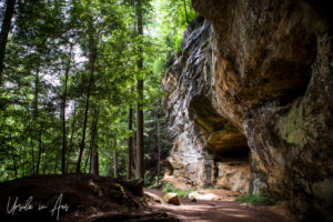 Caves in the Overhangs, Hocking Hills State Park, Ohio