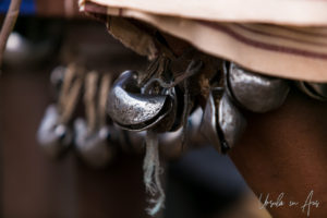 Closeup: Leg Bells, Omo Valley Ethiopia