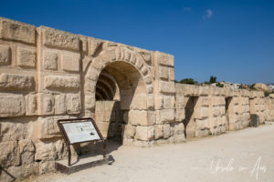 Outside the walls of the Hippodrome, Jerash Jordan