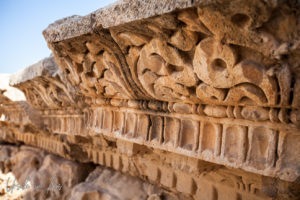 Carved Cornice, Temple of Zeus, Jerash Jordan