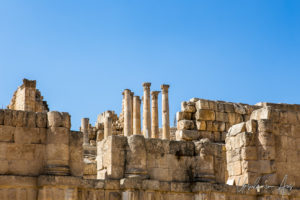 Columns and Walls, Jerash Jordan