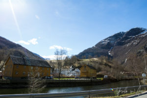 Along the Flåmselvi, Flåm, Norway