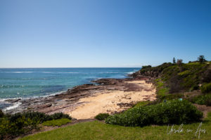 Short Point Recreation Reserve overlooking Short Point NSW Australia