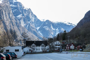 Late afternoon in Gudvangen, Norway