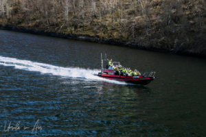 Fjord Safari boat on Nærøyfjord, Norway