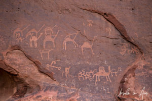 Petroglyphs, Wadi Rum Jordan