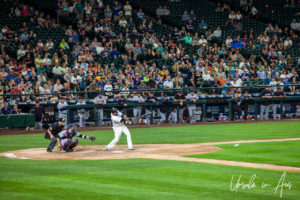 Canó at bat, Safeco, Seattle USA