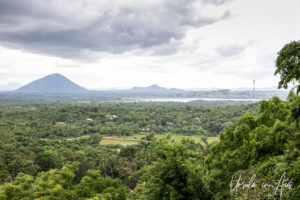 View over Central Province from Dambulla Cave Temple, Sri Lanka