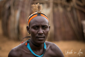 Portrait: Young Daasanach Man, Omo Valley Ethiopia
