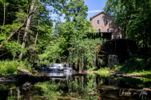 Falls Mill and Wheel on Factory Creek, Belvidere, Tennessee