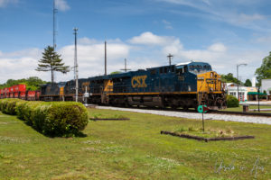 Freight Train, CSX Mainline, Cowan TN USA