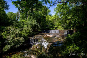 Upper Falls on Factory Creek, Belvidere TN USA