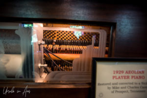 1929 Aeolian Player Piano Exhibit, Falls Mill, Belvidere TN USA