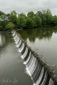 Waterfall on theDuck River Mill Stream, TN USA