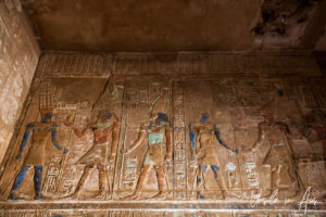 Painted iconography, Karnak Egypt