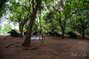 Mobile tent camp outside Dus Village, Ethiopia