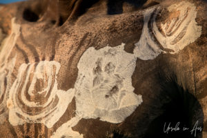 Close-up: body paint, Dus Village, SNNPR Ethiopia