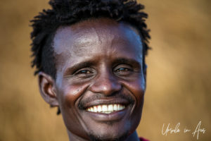 Portrait: Smiling Ethiopian Man