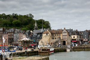 La Vieille Ville across the Old Harbour, Honfleur, France