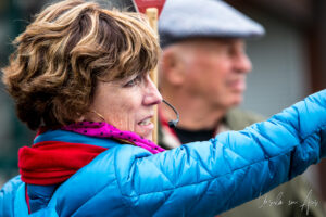 Portrait: woman in profile, Honfleur France
