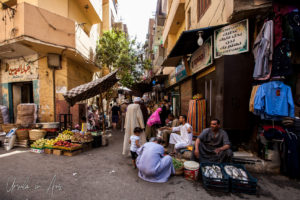 Market Corner in Luxor Egypt