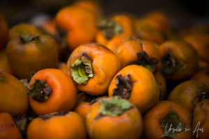 Close up: Persimmons, Luxor Egypt