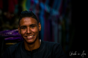 Portrait: Young Egyptian man, Luxor