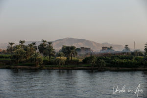 Village on the East bank of the Nile, Upper Egypt