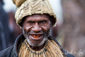 Portrait: Mindima Firemaker, Mt Hagen Papua New Guinea.