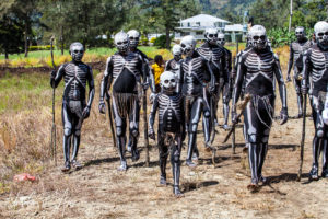 Omo Masala Skeletons, Mt Hagen Papua New Guinea