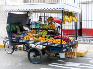Fruit Cart, Lima Peru
